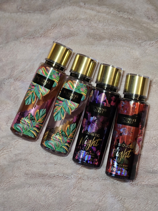 Victoria's Secret Other - Victoria's Secret Fragrance Mist Set - Tropical & Floral Scents (Gold Caps)